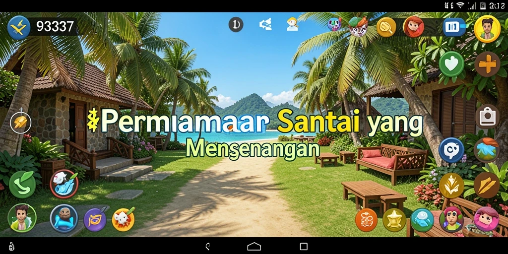 Screenshot dari gameplay 93337 yang seru dan menghibur.