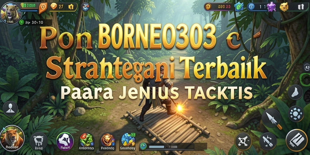 Tampilan gameplay menegangkan dalam BORNEO303 yang memikat.