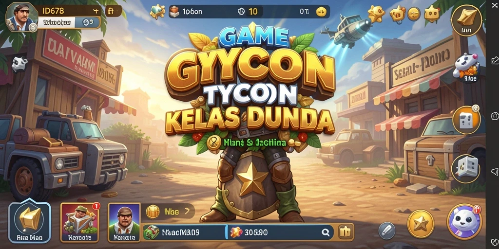 Tampilan menarik gameplay Tycoon di ID678.