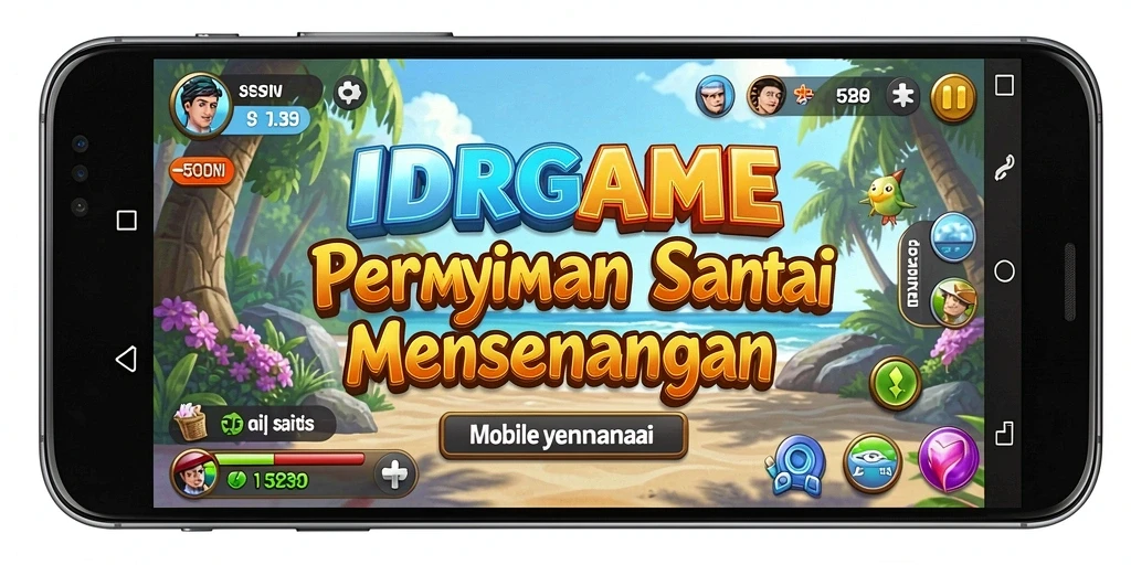 Tampilan menarik gameplay IDRGAME yang menyenangkan.