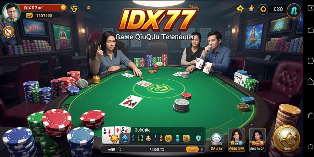 Screenshot gameplay QiuQiu di IDX777 yang menarik dan seru.