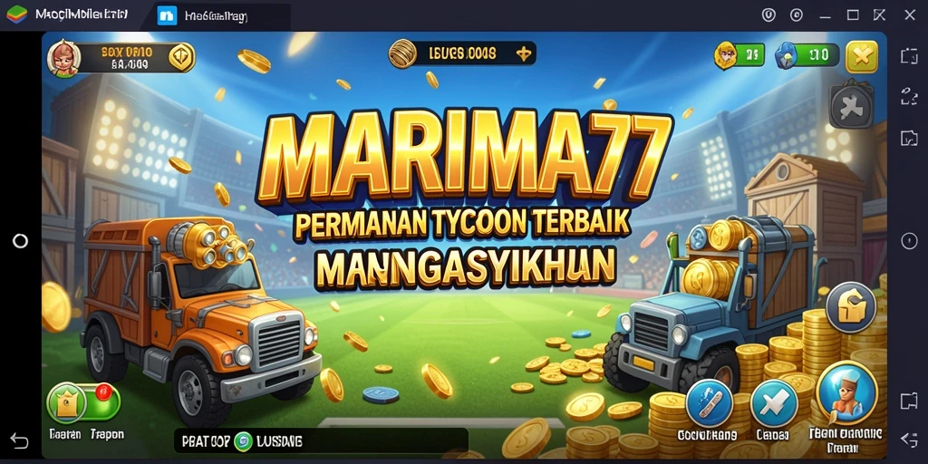 Tampilan gameplay menarik dari MARIMA77 yang penuh tantangan Tycoon.