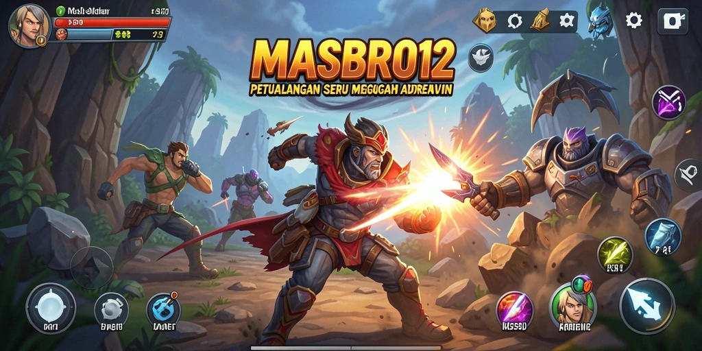 Tampilan gameplay menarik dari MASBRO12 dengan petualangan yang mendebarkan.