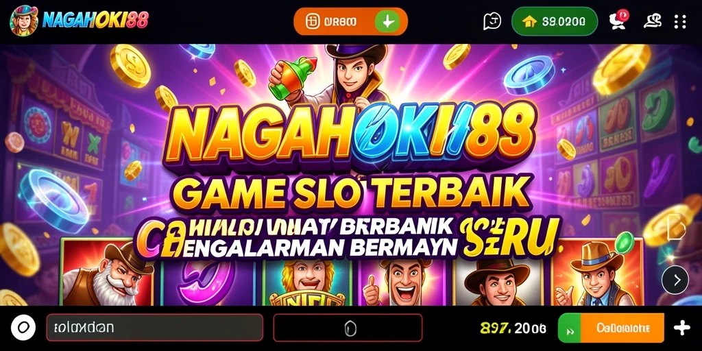 Screenshot gameplay NAGAHOKI88 yang menampilkan momen seru saat bermain Slot.