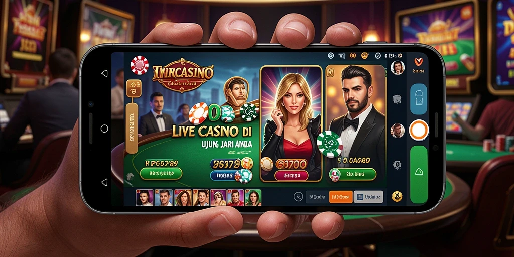 Tampilan gameplay menarik dari RP6789 Live Casino.