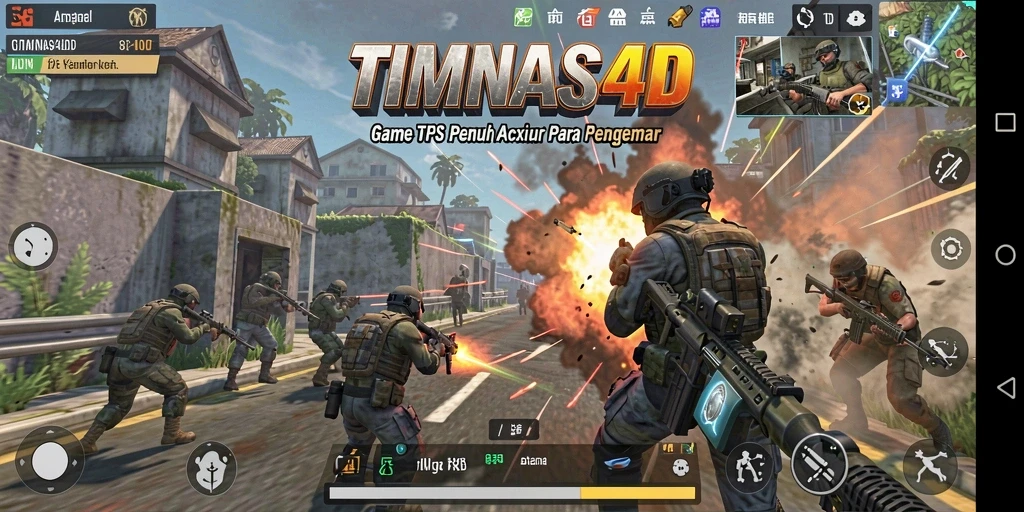Tampilan gameplay seru di TIMNAS4D dengan aksi yang mendebarkan.