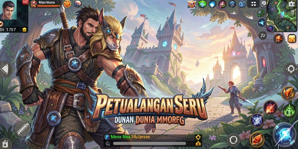 Gameplay seru dan petualangan mendebarkan di W67.